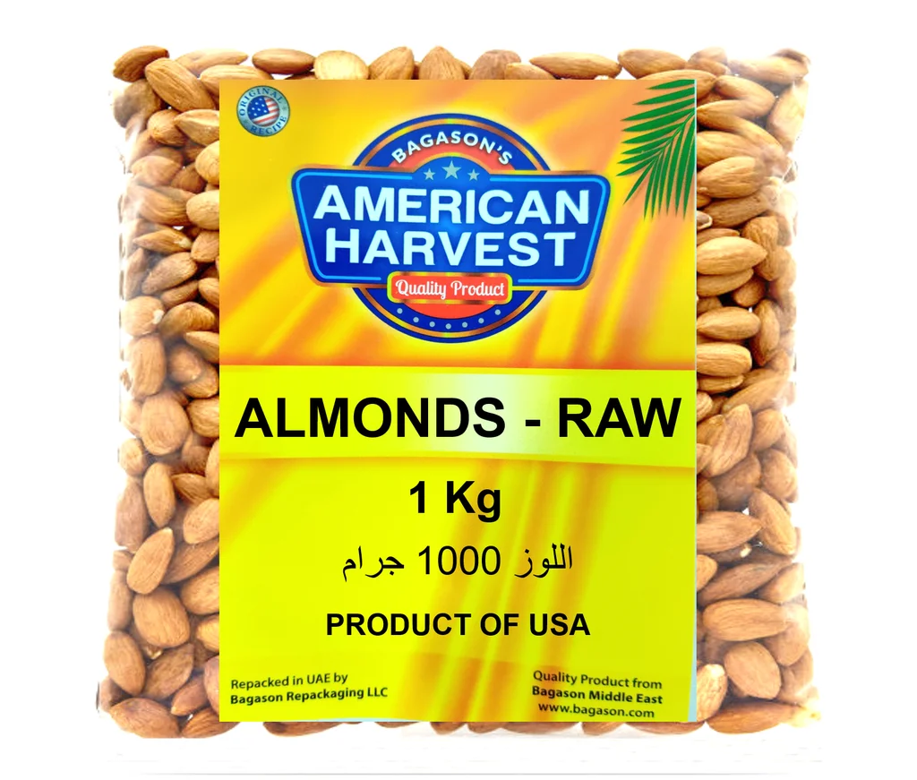 AH ALMONDS 1KG