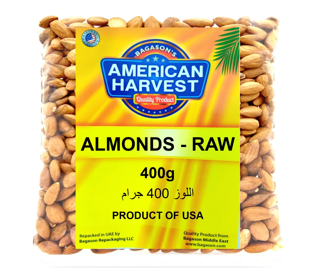 AH ALMONDS 400G