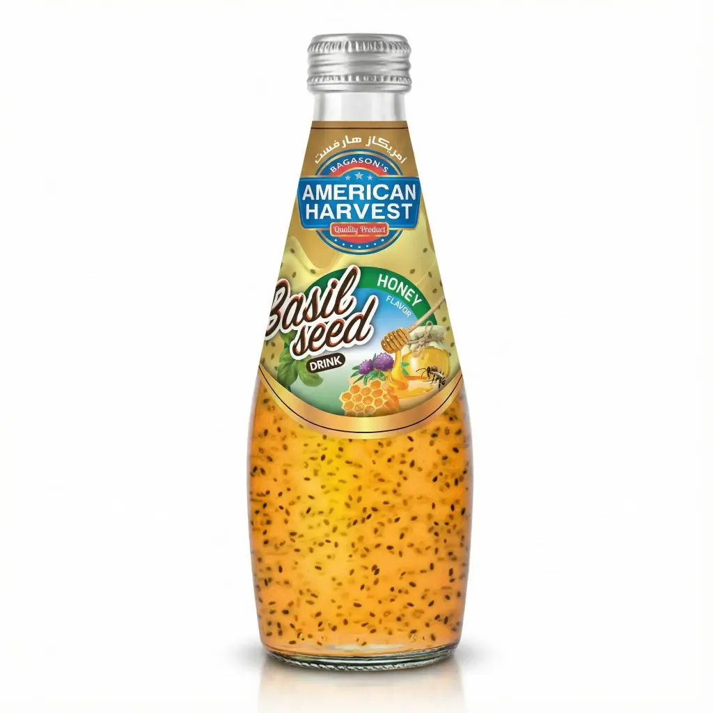 AH Basil Seed Drink Honey (24x290ml)