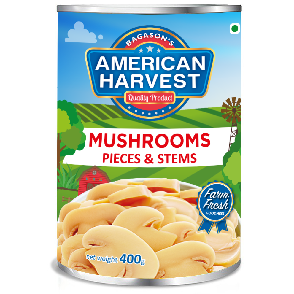AH Can Mushroom P&S (24x400g)