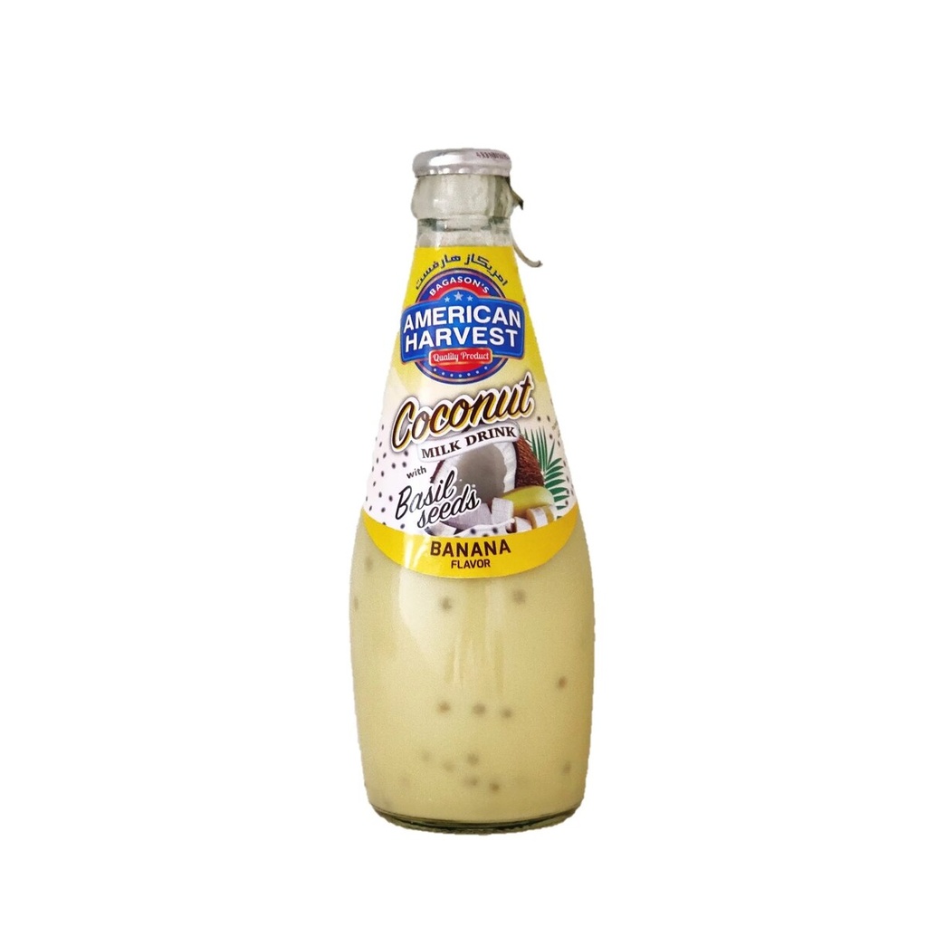 AH Coconut Milk Banana With Basil Seed (24x290ml)