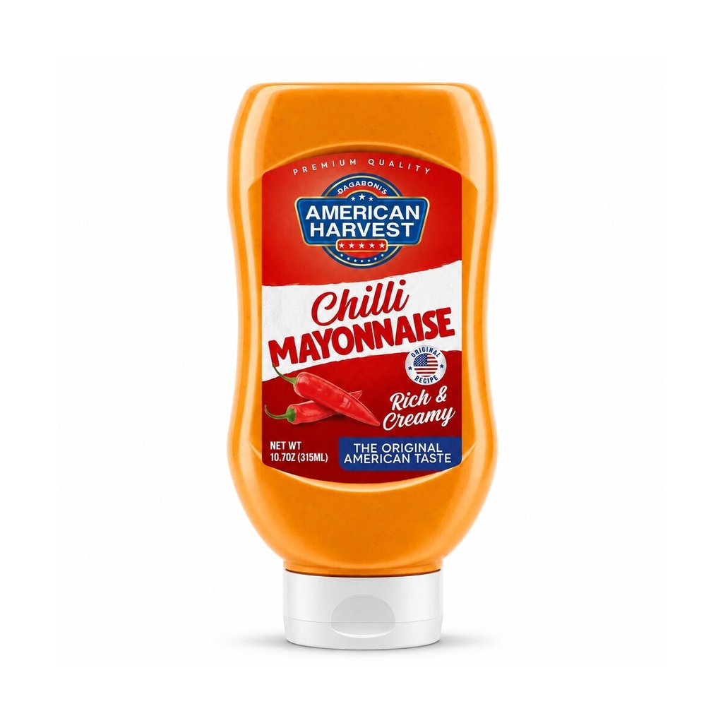 AH Mayonnaise - Chilli Down Squeeze (24x315ml)