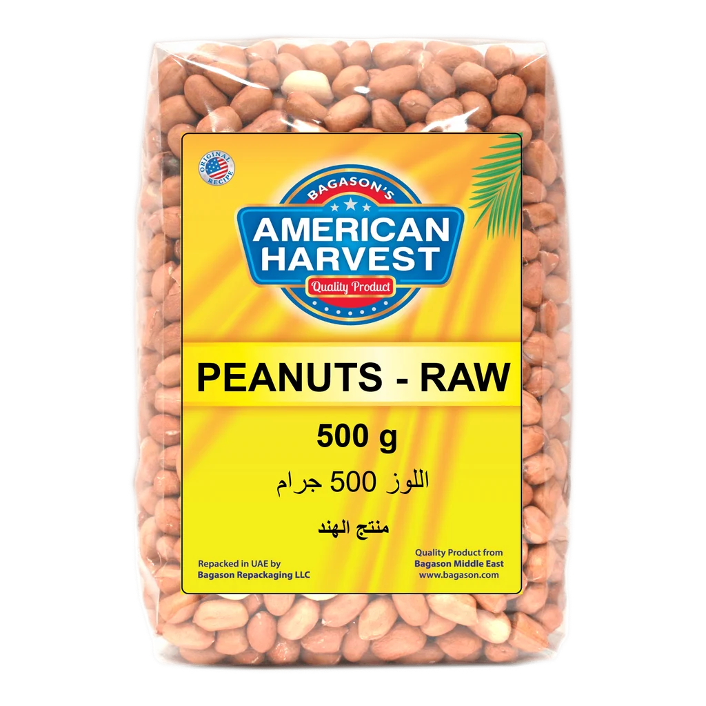 AH PEANUTS RAW 500G