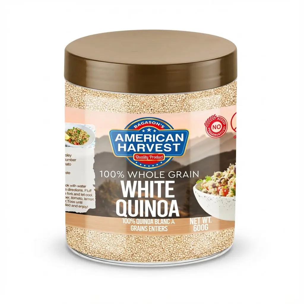 AH Quinoa - White Jar (24x600g)