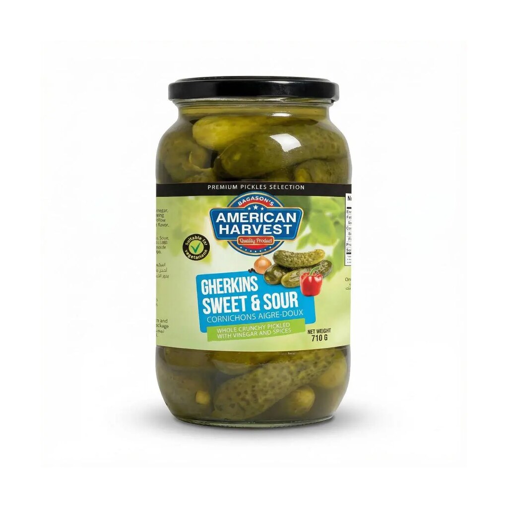 AH Whole Gherkins Sweet n Sour(12x710g)