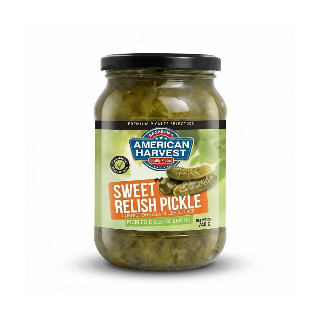 AH Sweet Relish Gherkins Diced Pickle (12x740g)