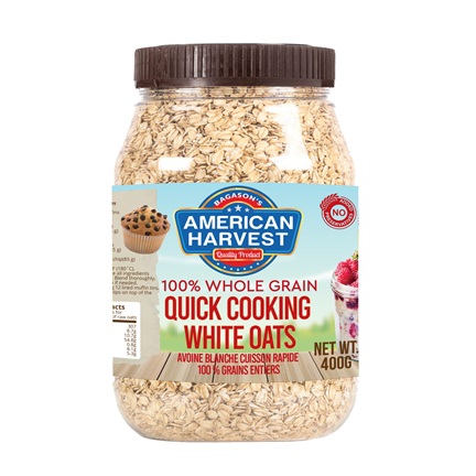 AH WHITE OATS (24x400G) JAR