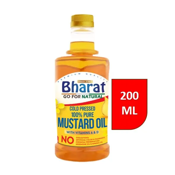 Bharat Mustard Oil (24x200ml)