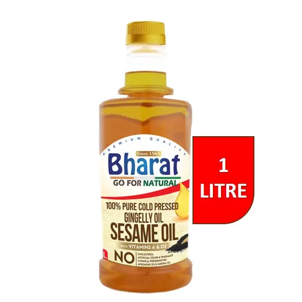 Bharat Sesame Oil (Gingelly)(12x1L)