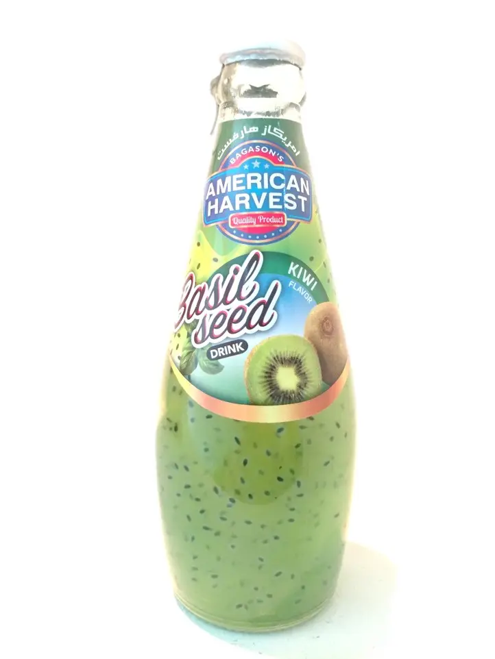 AH Basil Seed Drink Kiwi (24x290ml)