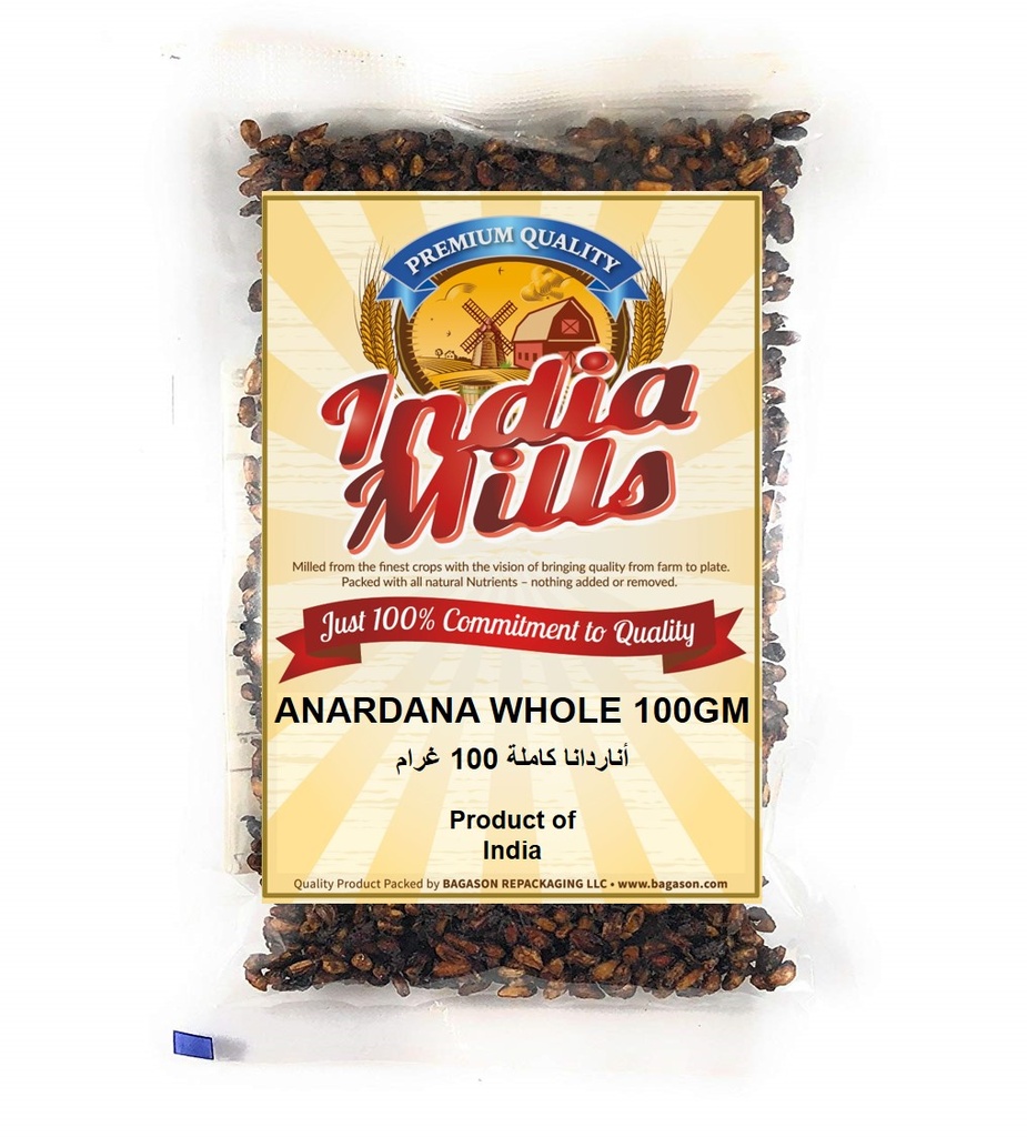 INDIA MILLS ANARDANA WHOLE (24x100G)