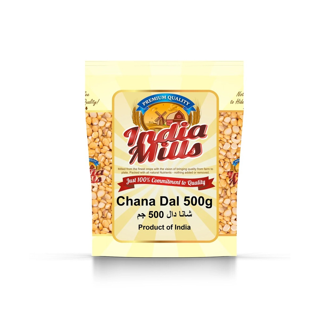 INDIA MILLS CHANA DAL (20X500GM)