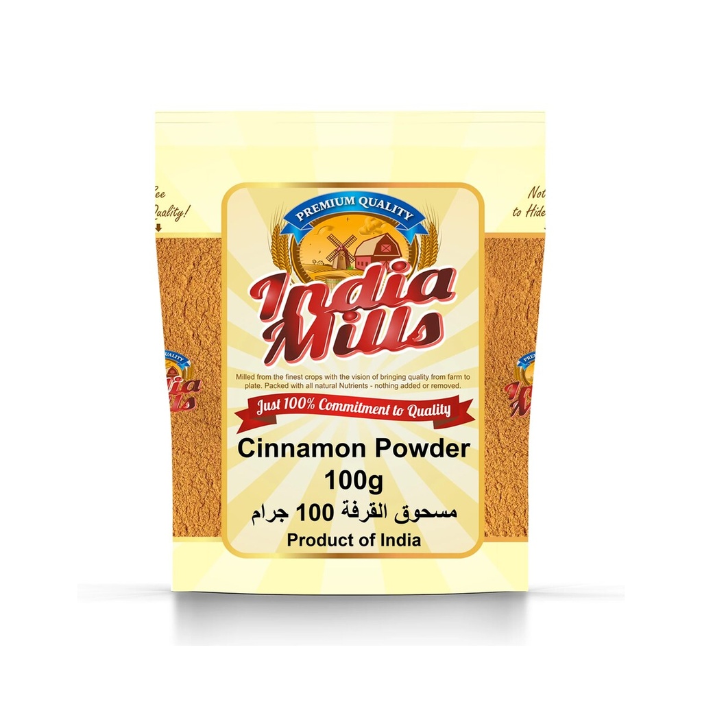 INDIA MILLS CINNAMON POWDER (24X100GM)