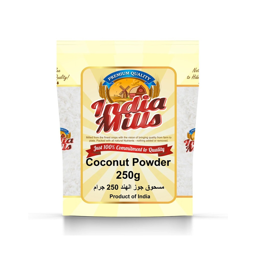 INDIA MILLS COCONUT POWDER  250 GM(24X250GM)