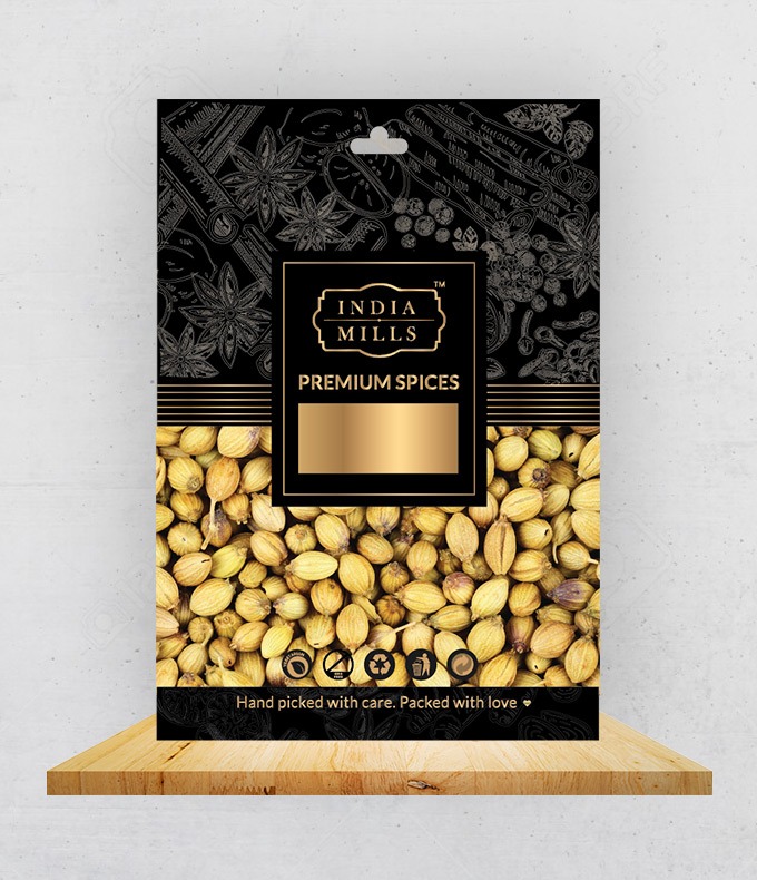 INDIA MILLS CORIANDER SEEDS (12X500GM)