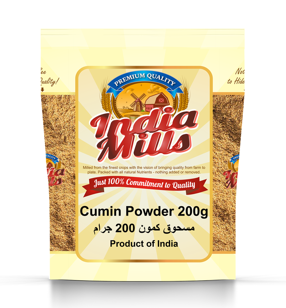 INDIA MILLS CUMIN (Jeera) POWDER (24X200GM)