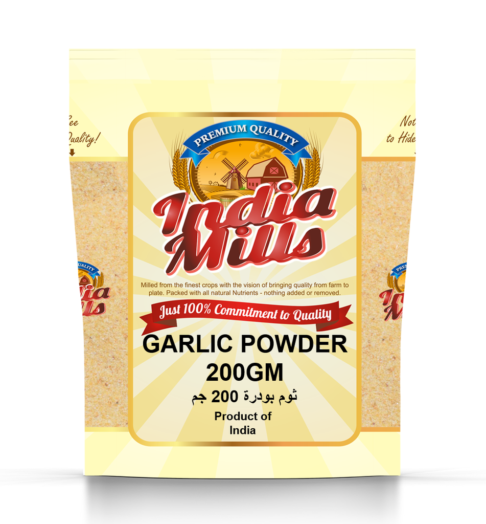 INDIA MILLS GARLIC POWDER (24X200GM)