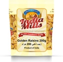 INDIA MILLS GOLDEN RAISINS (KISMISH) (20X200GM)