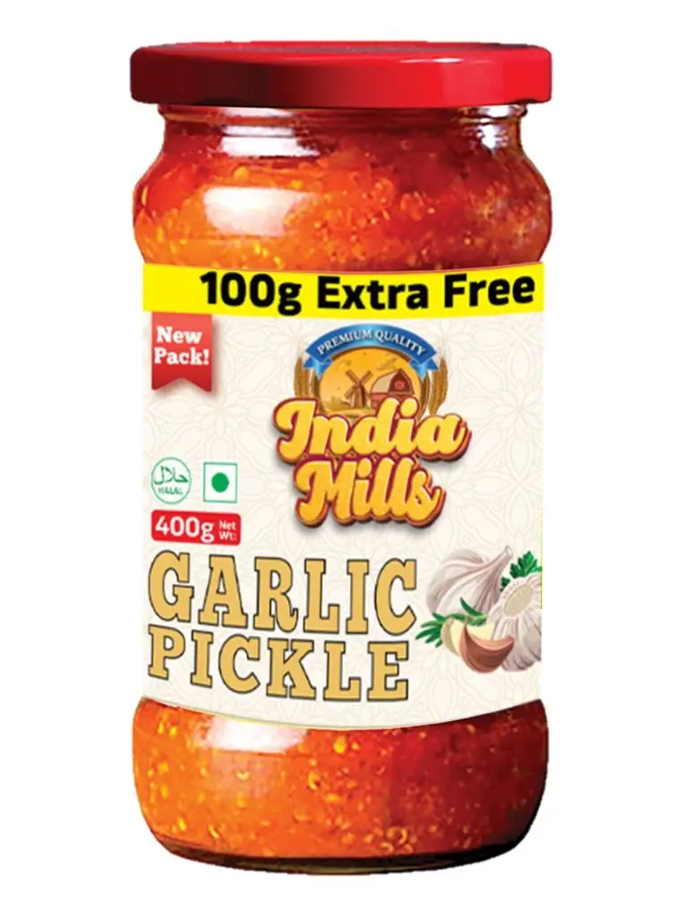INDIA MILLS Garlic Pickle (12x400G)