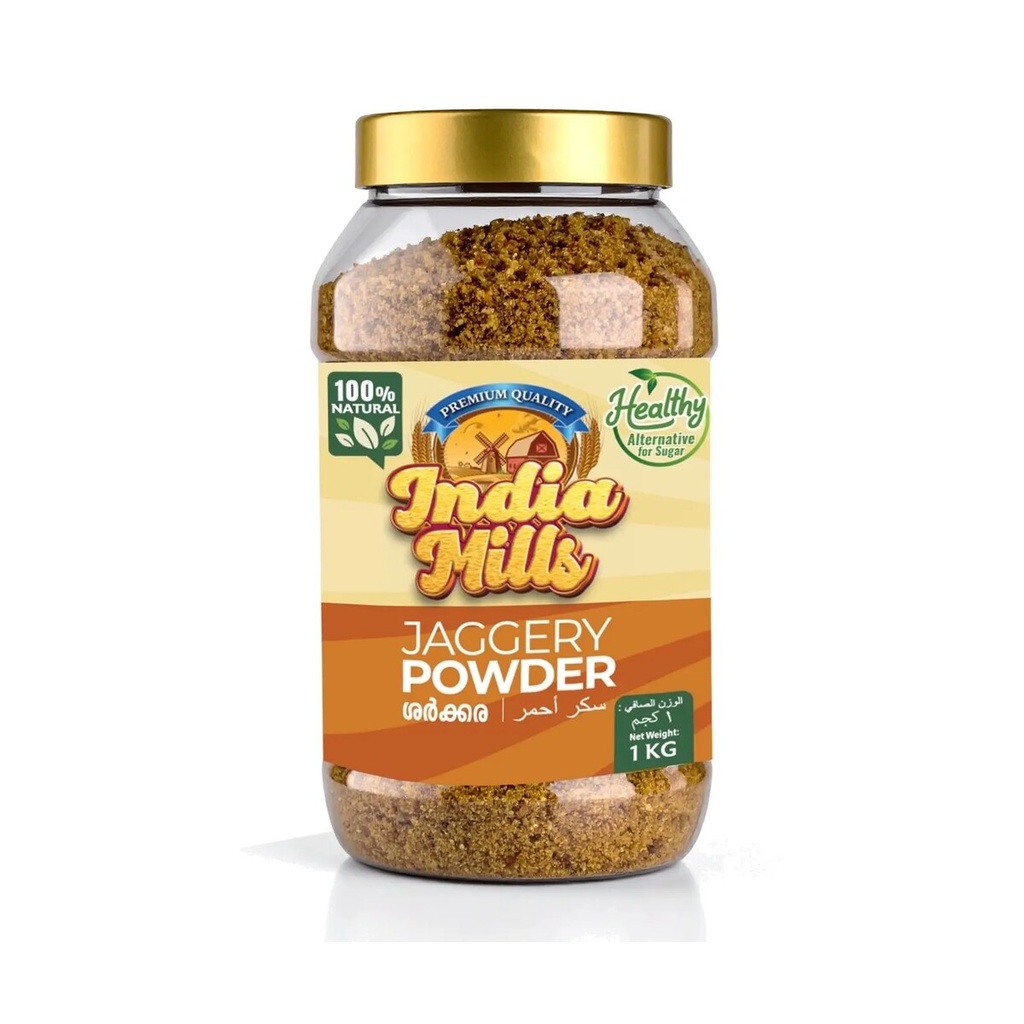 INDIA MILLS Jaggery Powder Jar (12x1kg)