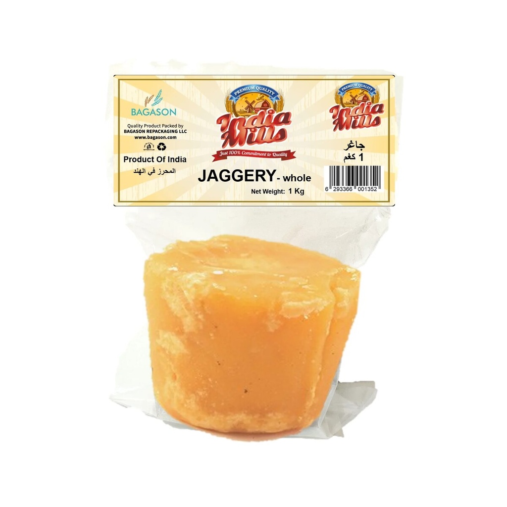 INDIA MILLS JAGGERY-whole (12x1Kg)