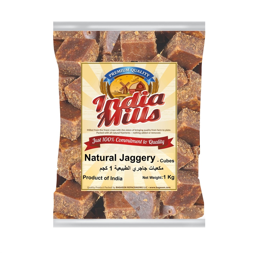 INDIA MILLS Jaggery Cubes 1kg