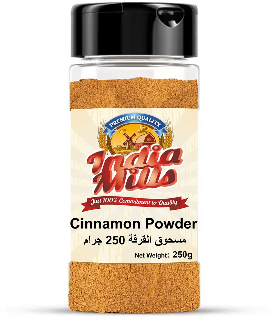 INDIA MILLS Jar CINNAMON POWDER (24x250g)