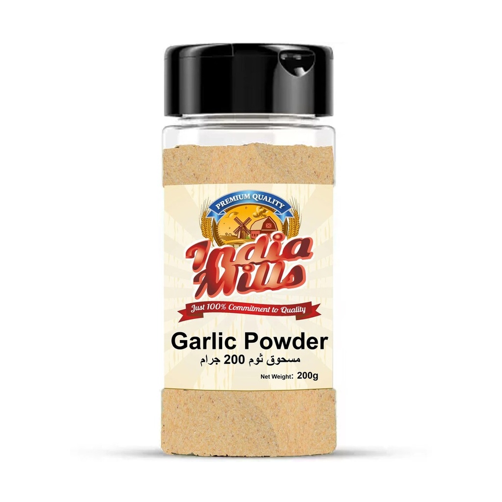 INDIA MILLS Jar GARLIC POWDER (24x200g)