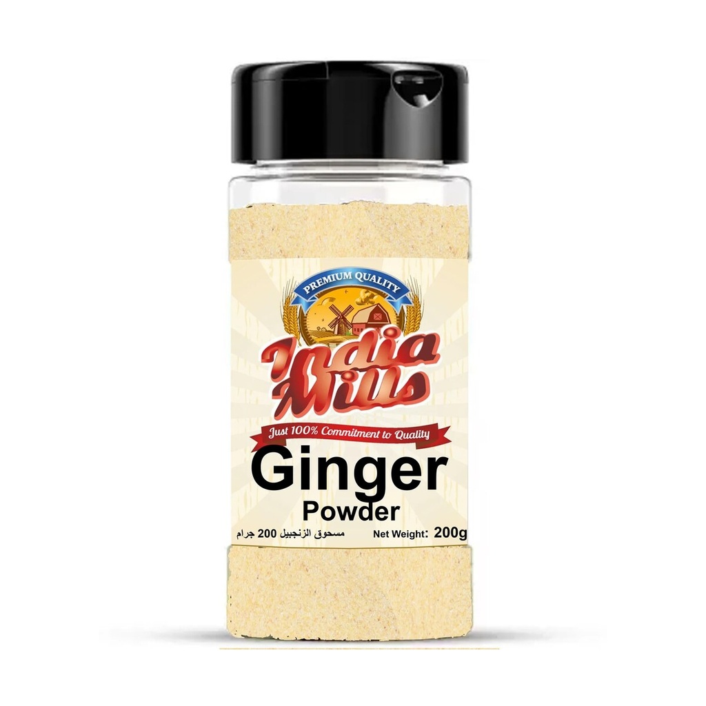 INDIA MILLS Jar GINGER POWDER (24x200g)
