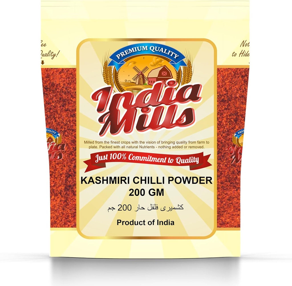 INDIA MILLS KASHMIRI CHILLI POWDER 200GMS