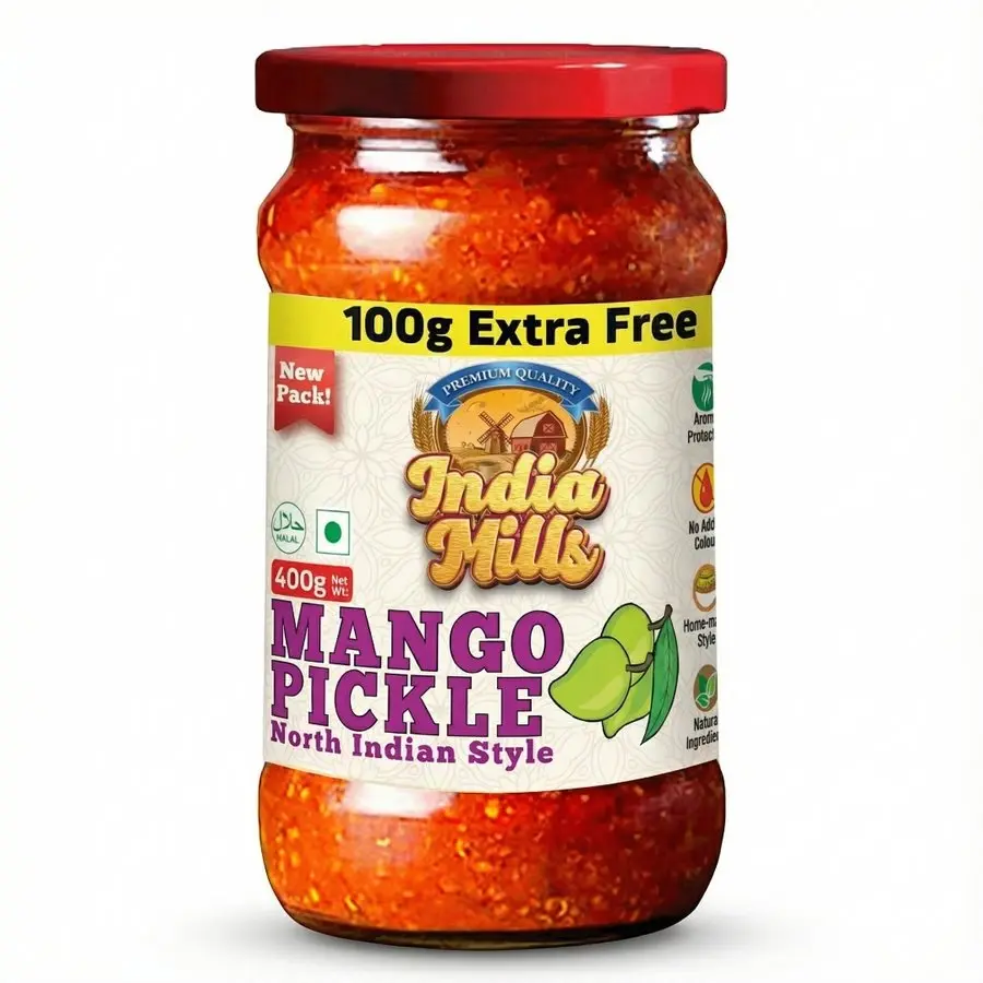 INDIA MILLS Mango NIS pickle (12x400G)