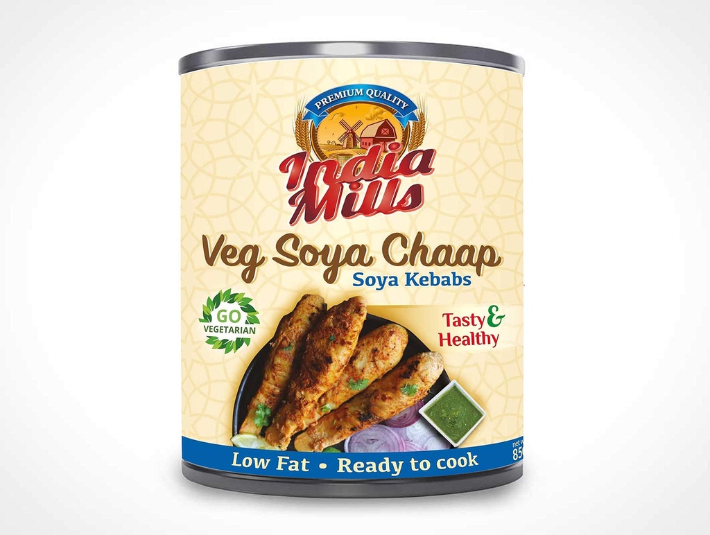 INDIA MILLS Soya Chaap (12x850g)