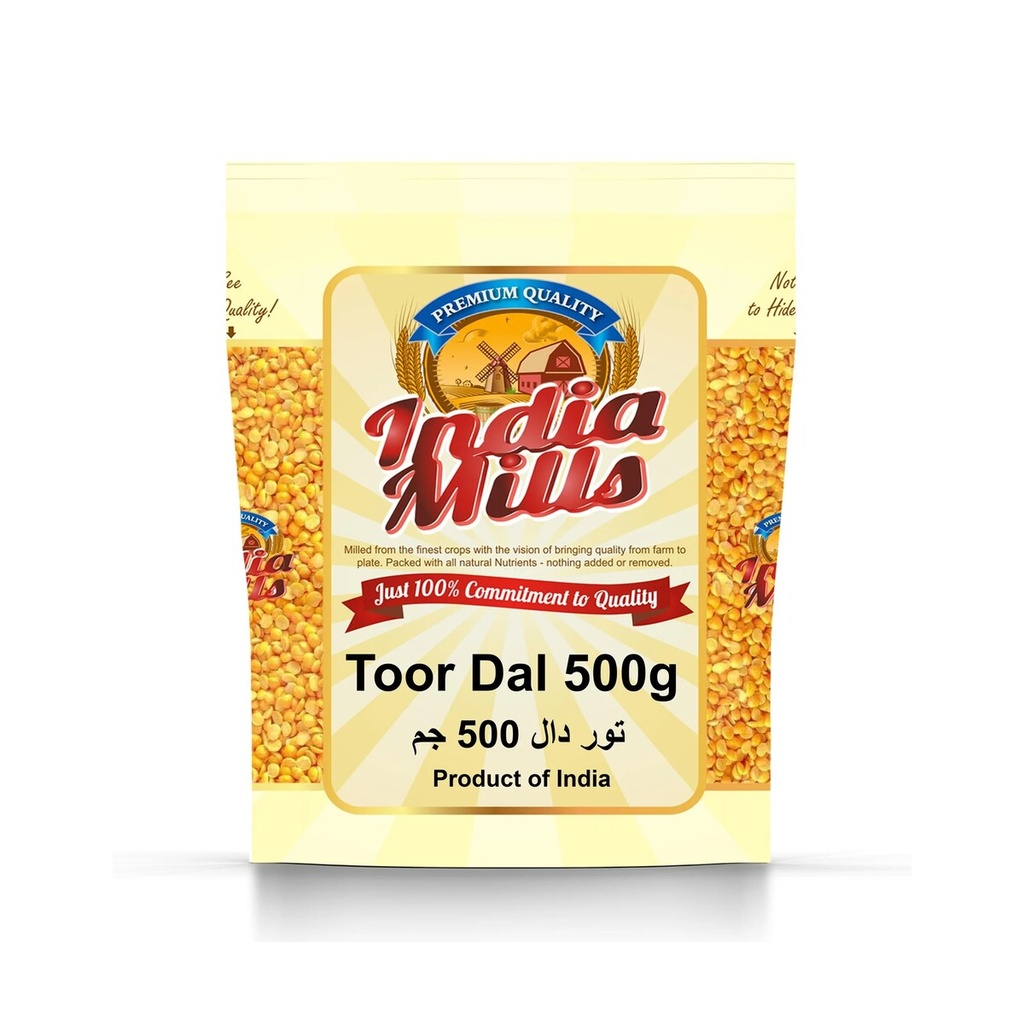 INDIA MILLS TOOR DAL (20X500GM)