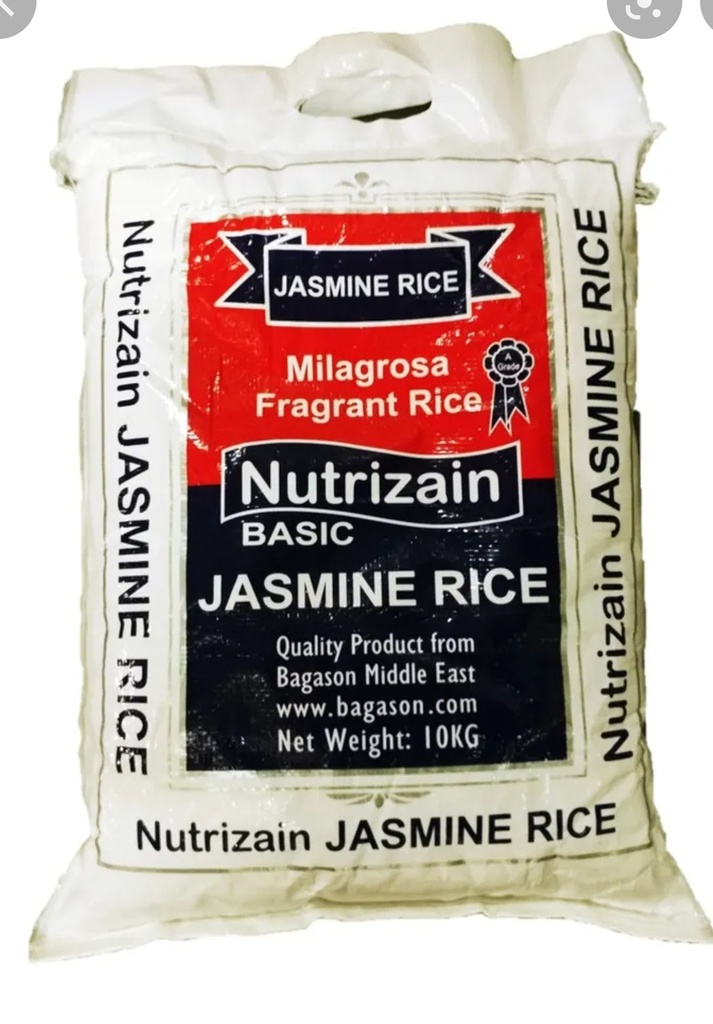 Nutrizain Jasmine Rice 4x10 Kgs