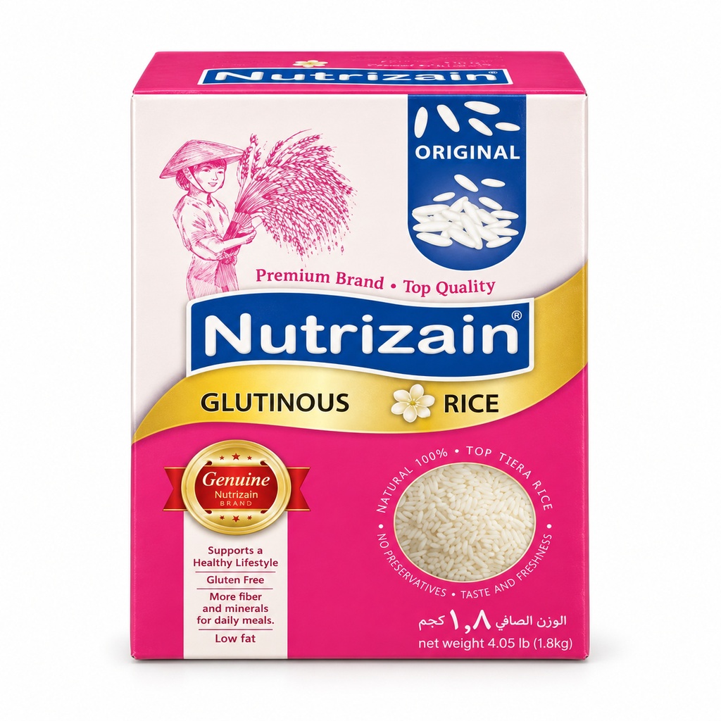 Nutrizain Glutinous Rice (6x4Lbs) 1.8kg
