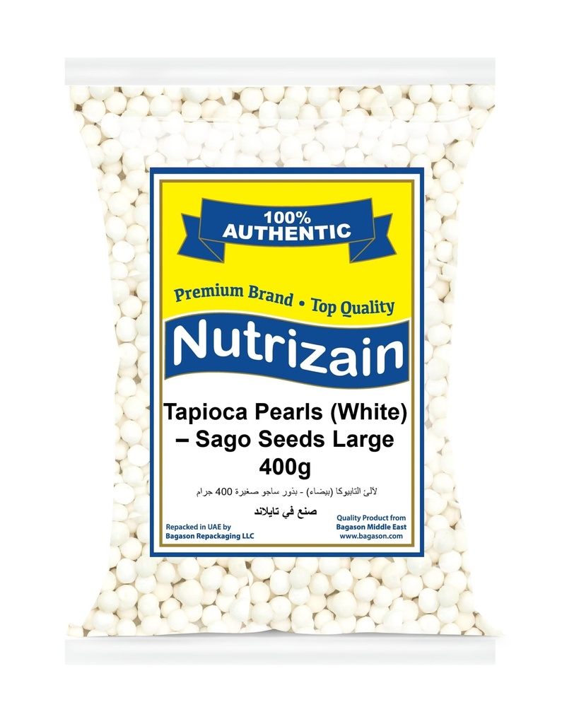 Nutrizain Tapioca Pearl (White) Big(20x400gm)