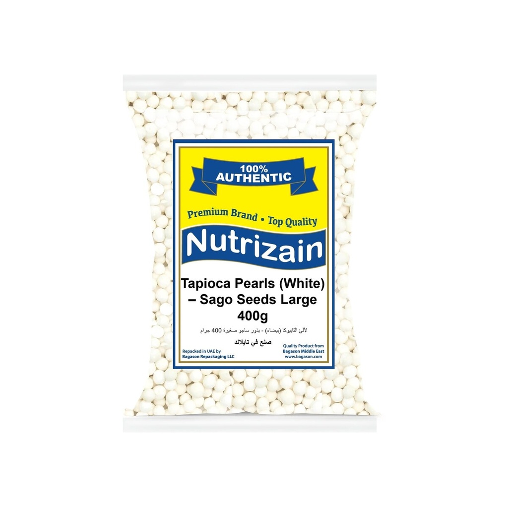 Nutrizain Tapioca Pearl (White) Big(20x400gm)