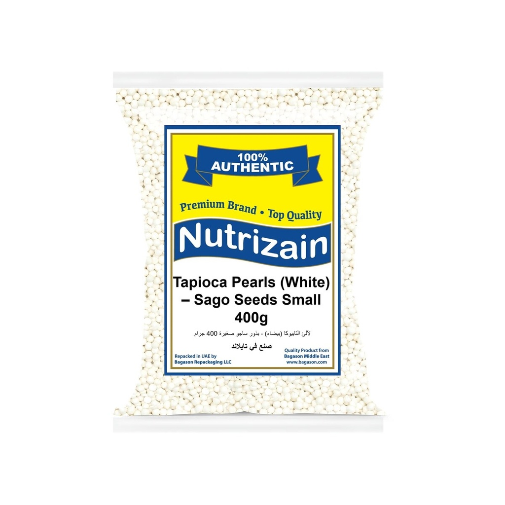 Nutrizain Tapioca Pearl (White) Small(20x400gm)