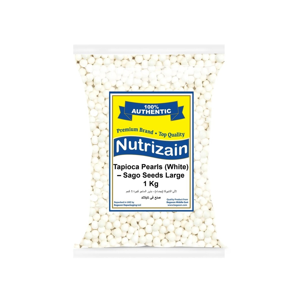 Nutrizain Tapioca Pearl Sago Large (12x1kg)