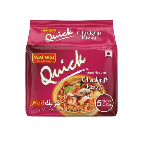 Wai Wai Quick Chicken Pizza Flavour(12x5x75Gm)
