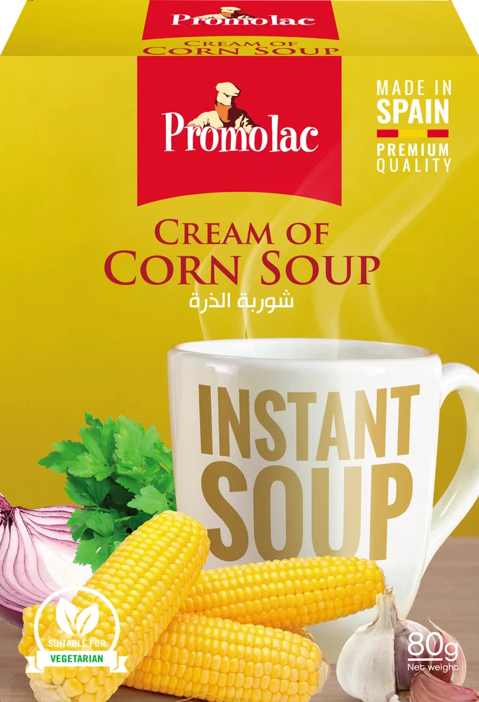 PROMOLAC Instant Corn Cream Soup (12x80g)