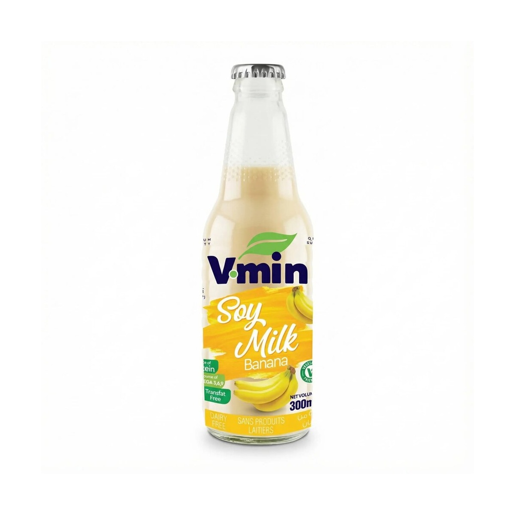 Vmin Soy Milk Banana (24x300ml)