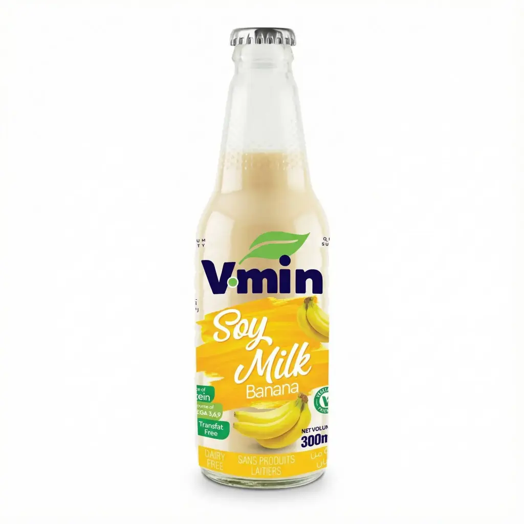 Vmin Soy Milk Banana (24x300ml)