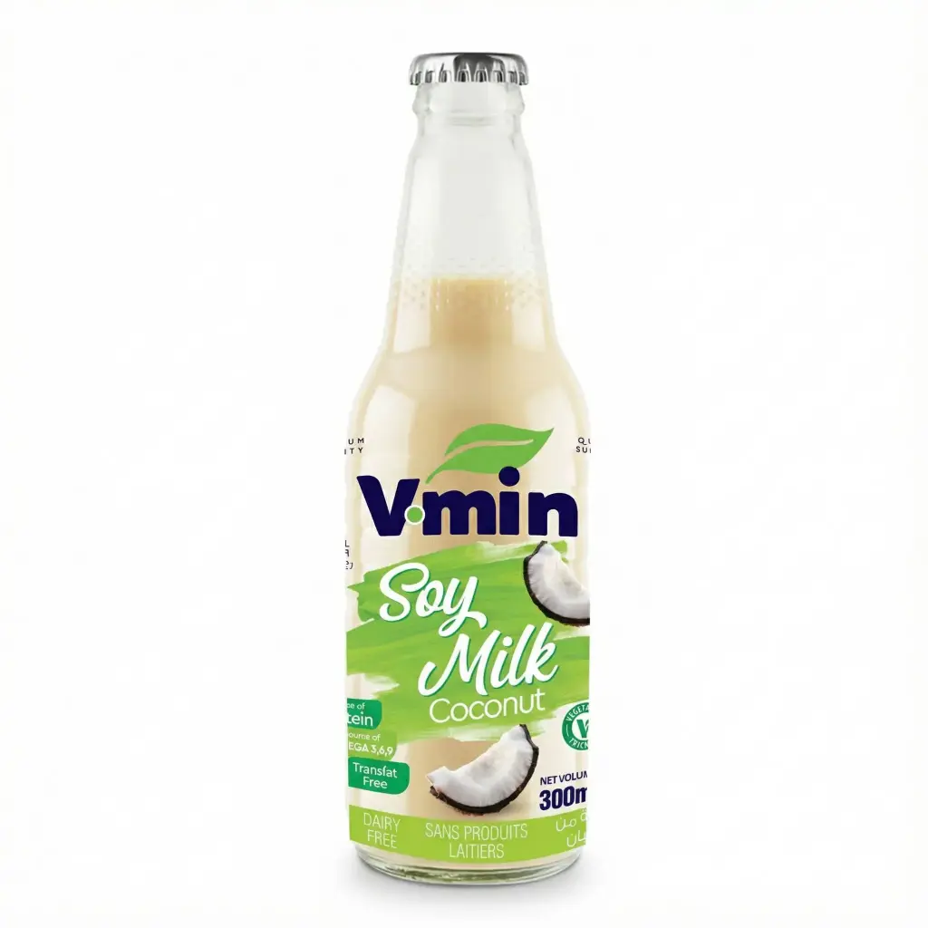 Vmin Soy Milk Coconut Milk (24x300ml)