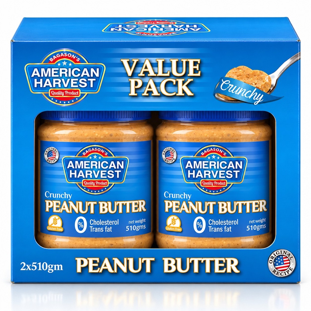 AH Peanut Butter Crunchy (2x510g) Offer