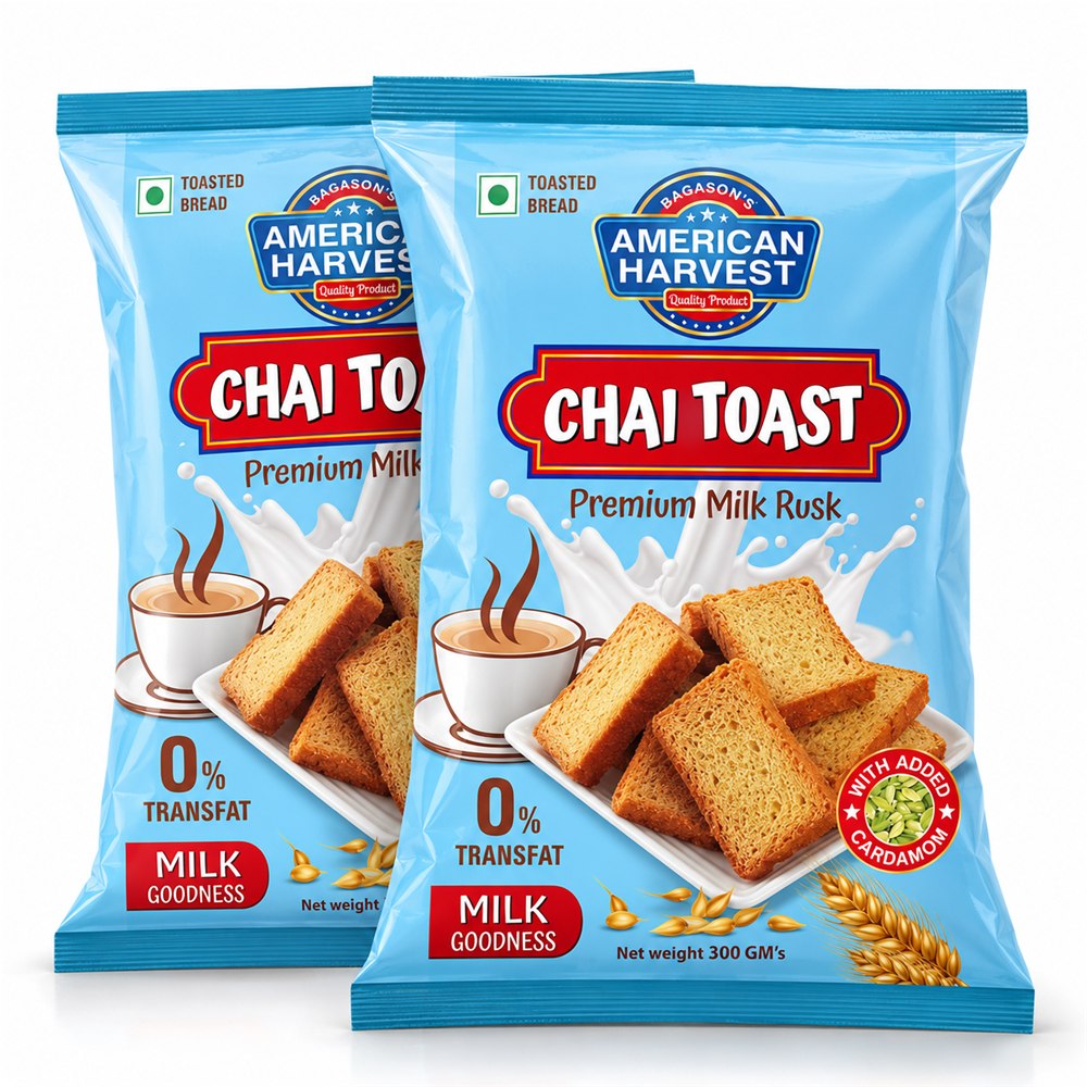 AH Premium Milk Toast 300g 2pack