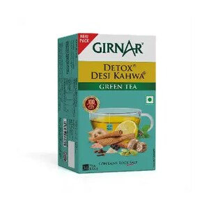 Girnar Detox Kahwa Green tea (36 TeaBags) (24x90g)
