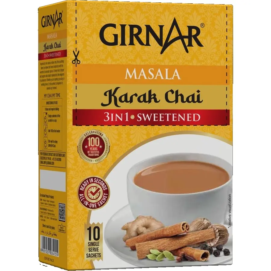 Girnar Masala Premix 3in1 (10 Sachets)(140gx36)