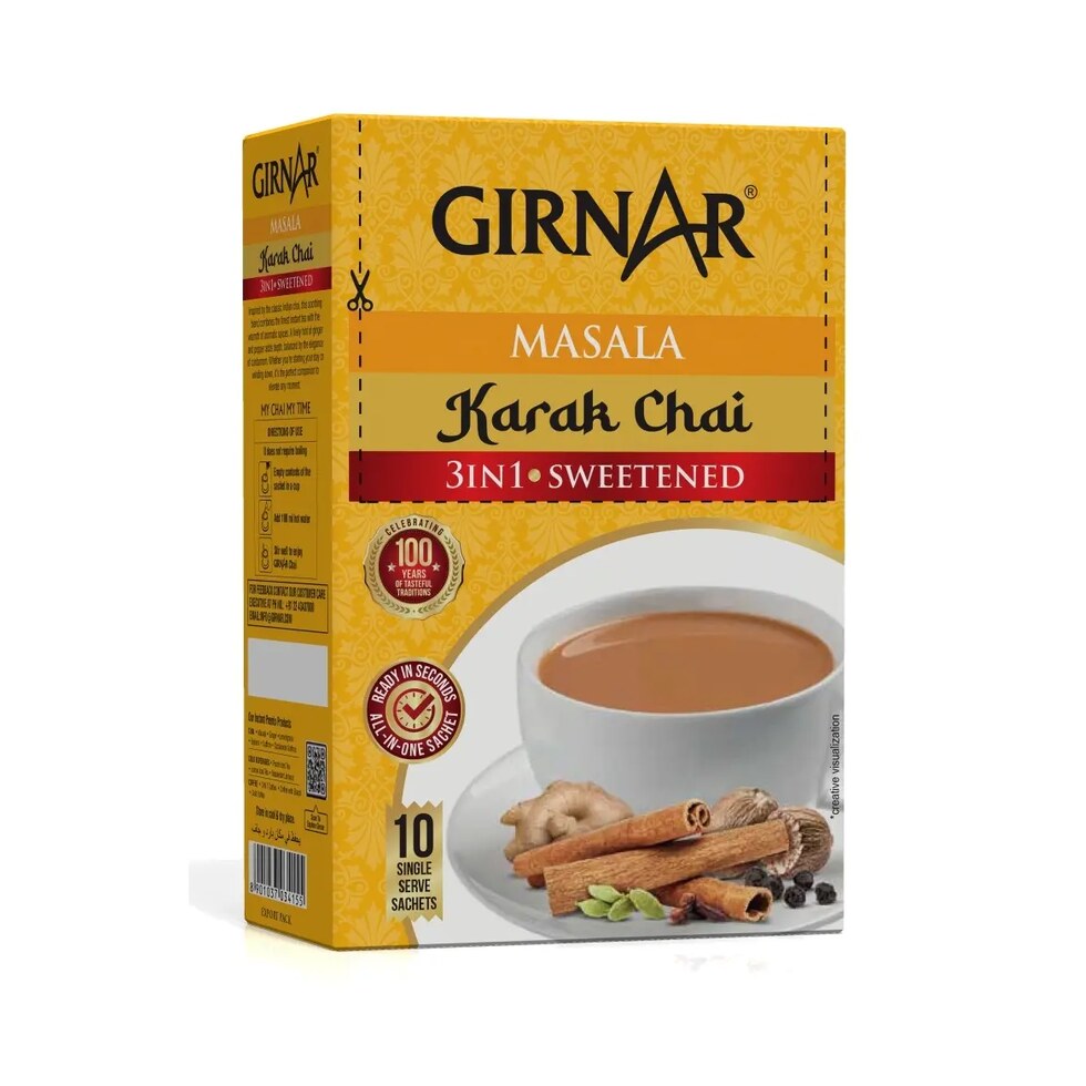 Girnar Masala Premix 3in1 (10 Sachets)(140gx36)