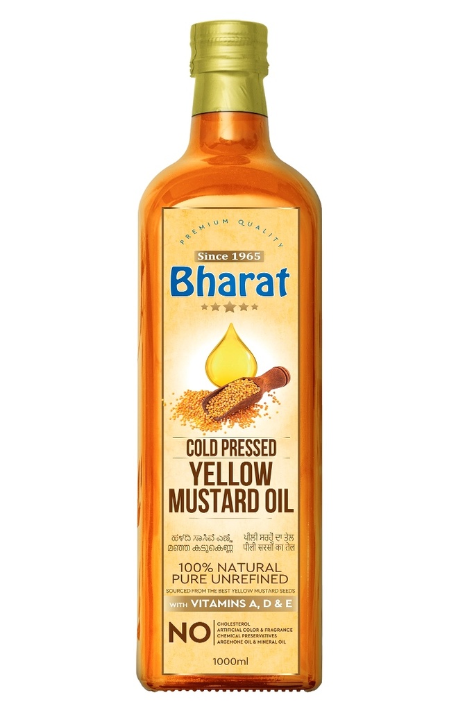 Bharat Yellow Mustard Oil (12x1L)